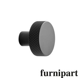 Knop Simon Ø-35mm H-29mm Mat zwart