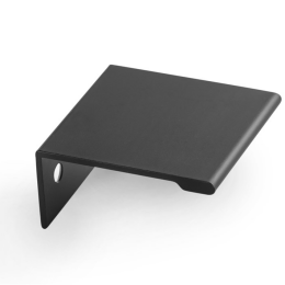 Slim II greep 40x40mm mat zwart