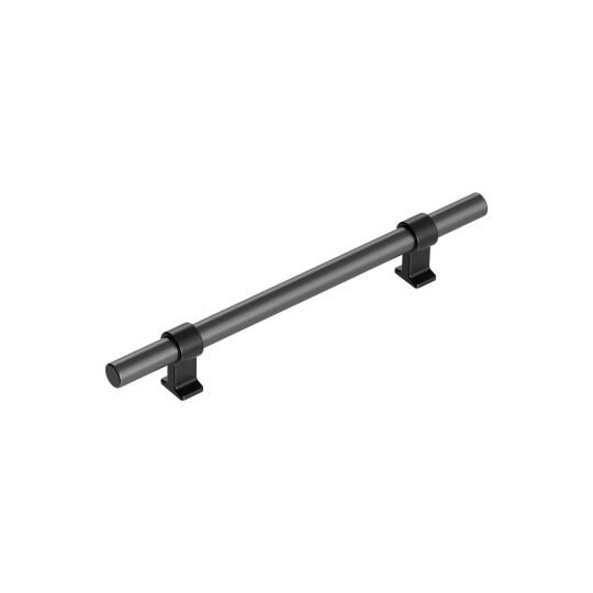 Greep Bond 20mm Mat zwart/gun metal  leverbaar in de boorafstanden 160 en 320mm