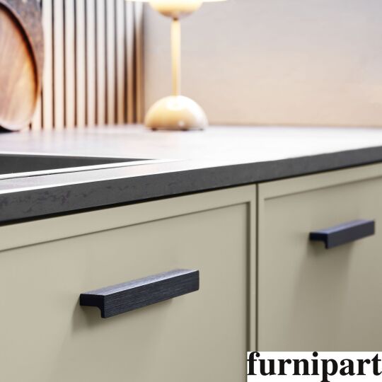 Greep Elan mat zwart geborsteld 32mm, 160mm, 544mm en 1088mm