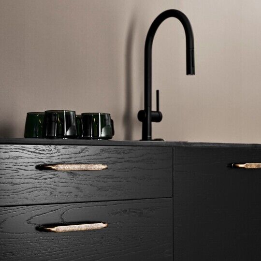 taupe keuken handgreep keuken