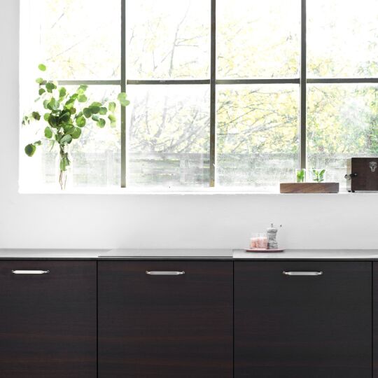 Greep Gate 12x160x172mm RVS look