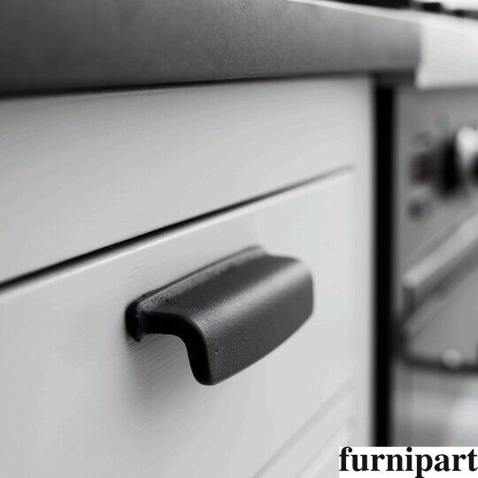 Greep Old 27x96x117mm oud zwart