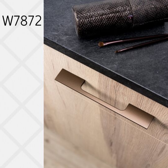 Greep recht sym  Metallic bruin