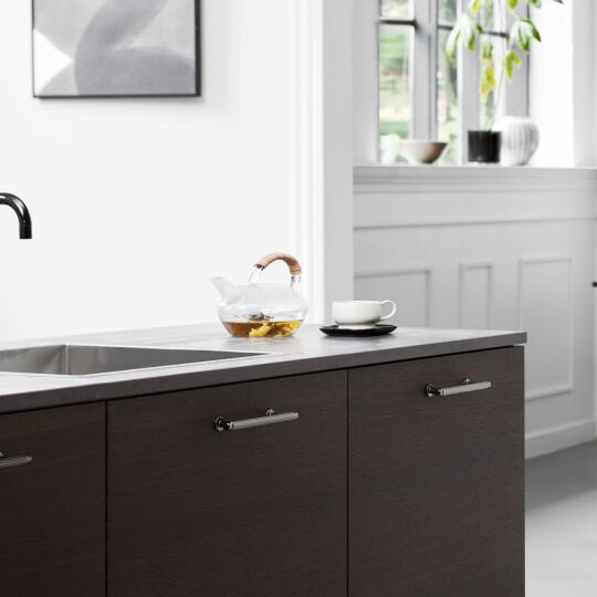 handgrepen kast industriele keuken