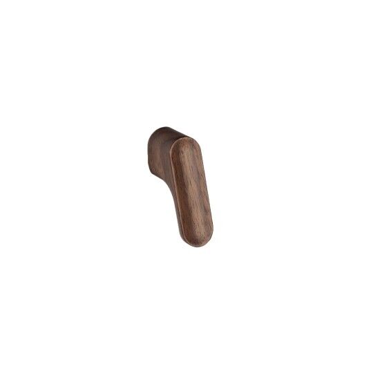 Knop Luv hout 17,5x51,2mm H-31,1mm Walnoot