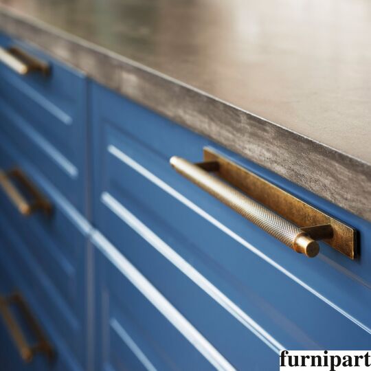 Manor back 14mm Donker antiek brons leverbaar in de boorafstanden 128mm en 192mm