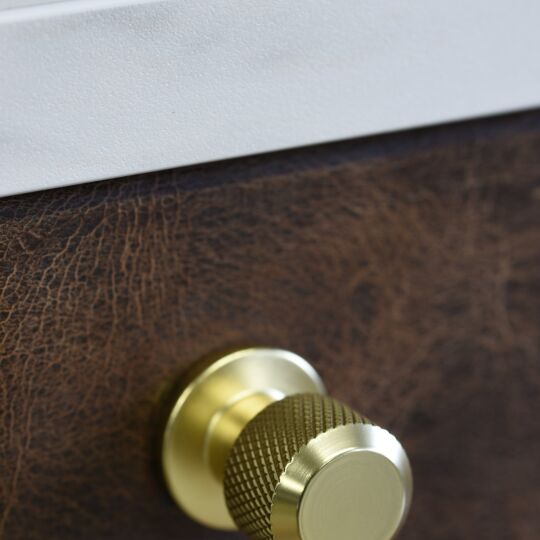 Manor knop Ø25mm H-35mm goud