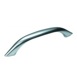 Bari greep 20X128X165mm RVS finish