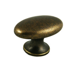 Eibergen knop antiek brons