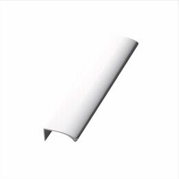 Greep Edge Straight 40mm Hoogglans aluminium