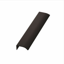 Greep Edge Straight  Mat zwart geborsteld