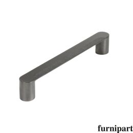 Greep Metro 20x160x180mm  Antraciet geborsteld