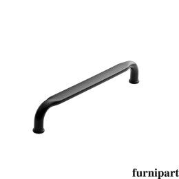 Greep Poort  12x160x172mm Mat zwart