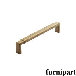 Greep Rotan 14x160x168mm Mat messing