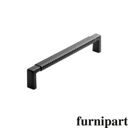 Greep Rotan 14x160x168mm Mat zwart