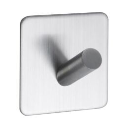 Haakje 1 vierkant rvs look