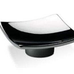 Haiku knop 16mm gl.chroom