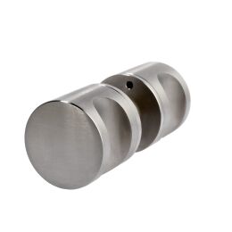 I-1260 Deurknop diameter 50mm hoogte 44mm RVS set