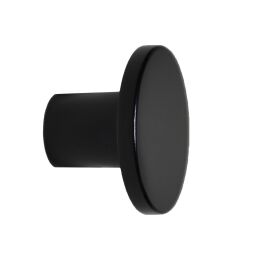 Knop paddenstoel  Zwart