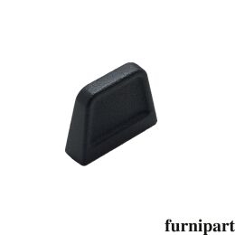 Knop Pago 44x13x32mm oud zwart