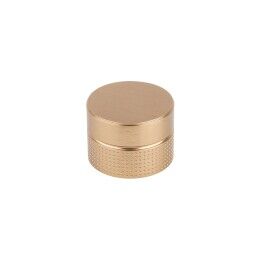 Knop Point Ø40mm H-29mm Messing geborsteld