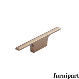 Knop Tau 32x126mm Messing geborsteld