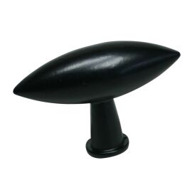 Knop Torpedo mat zwart