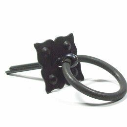 	Ladetrekring zwart rond 40X54mm