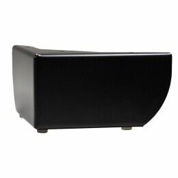 Meubelpoot 80mm aluminium zwart