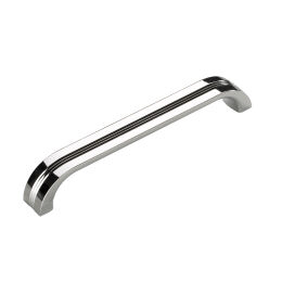 Retro greep 160mm gl.chroom