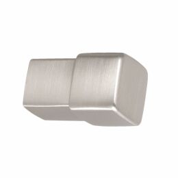 Vierkante Knop 15x15x25mm RVS look
