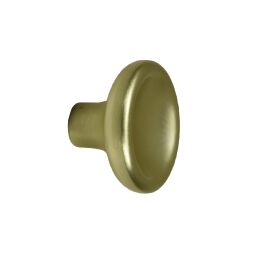 Vulcan knop Ø 35mm H-21mm mat messing