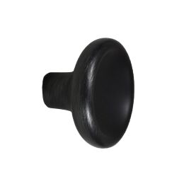 Vulcan knop Ø 35mm H-21mm oud zwart dgh