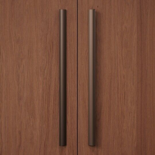 Greep Ciel  Brown brons  leverbaar in 3 lengte maten