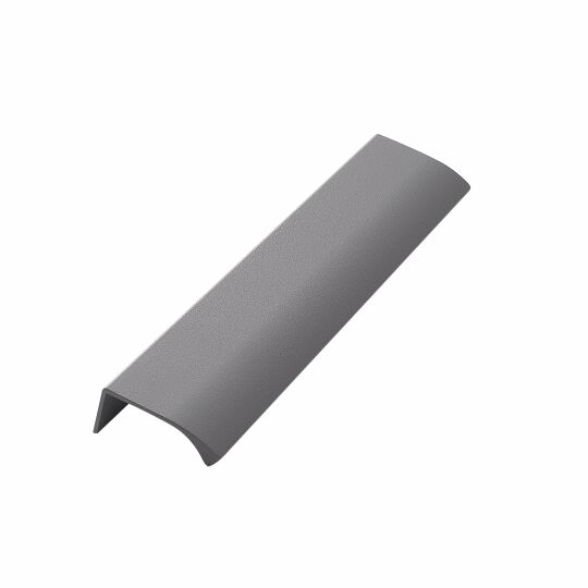 Greep Edge Straight 200mm Warm grijs gecoat