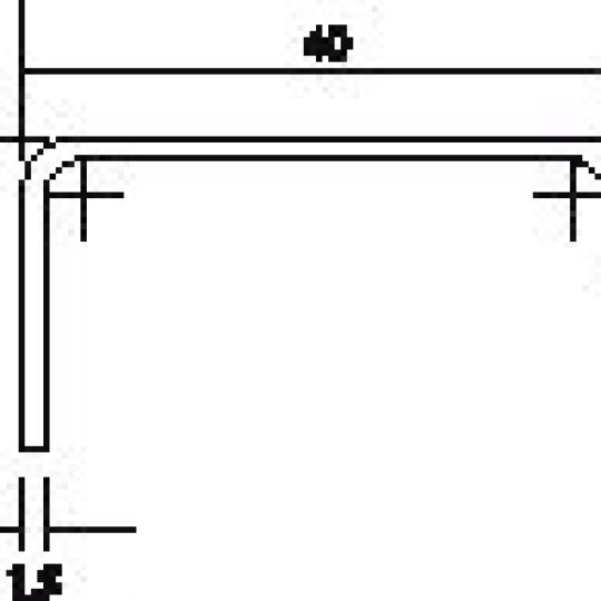 Greep IN 40X128x160mm Beige