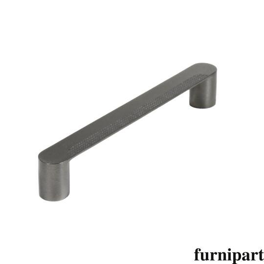 Greep Metro 20x160x180mm  Antraciet geborsteld