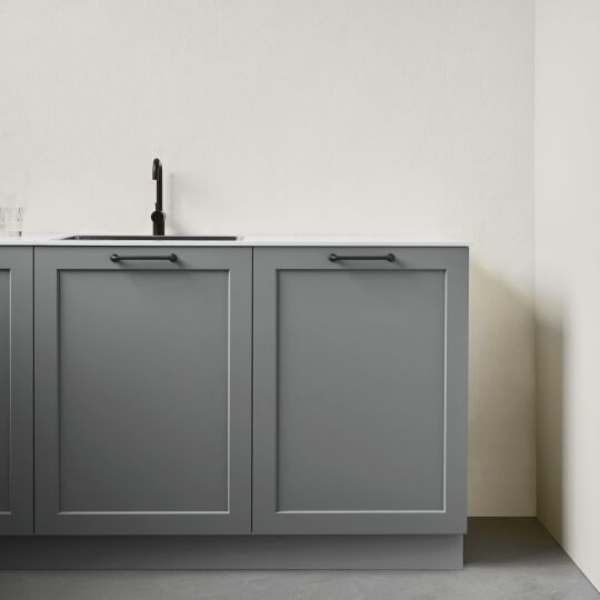 Greep Motion 22x160x182mm Oud zwart