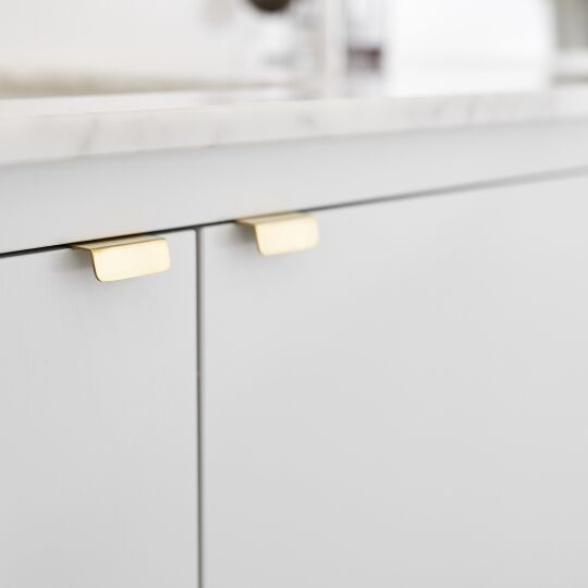 Greep Patina  Onbehandeld messing