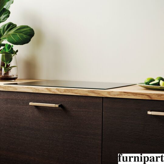 Greep Rotan 14x160x168mm Mat messing