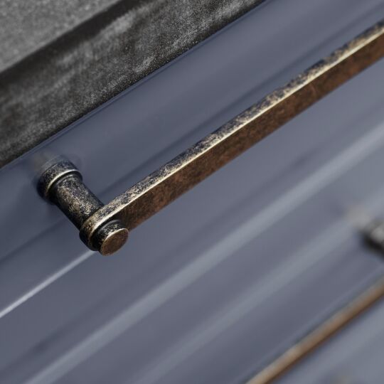 Greep Tower 15x160x175mm Donker antiek brons