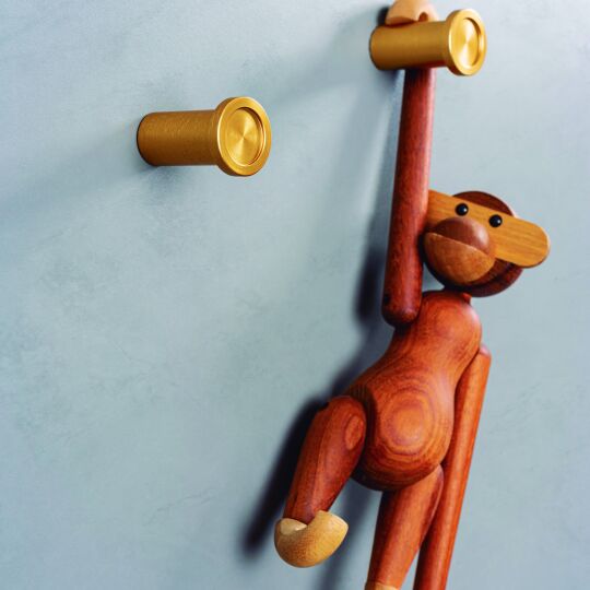 muurhaken gouden kapstok