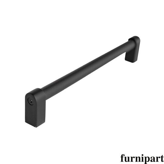 Industriële greep 13x192x206mm Mat zwart