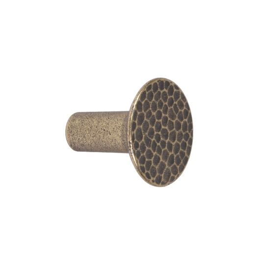Knop Forge Ø 27mm H-26mm Antiek brons