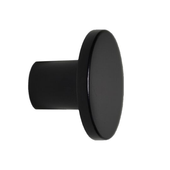 Knop paddenstoel  Zwart