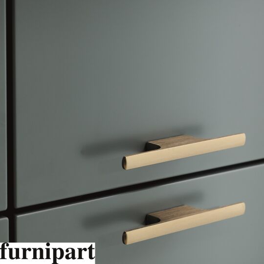 Knop Tau 32x126mm RVS look