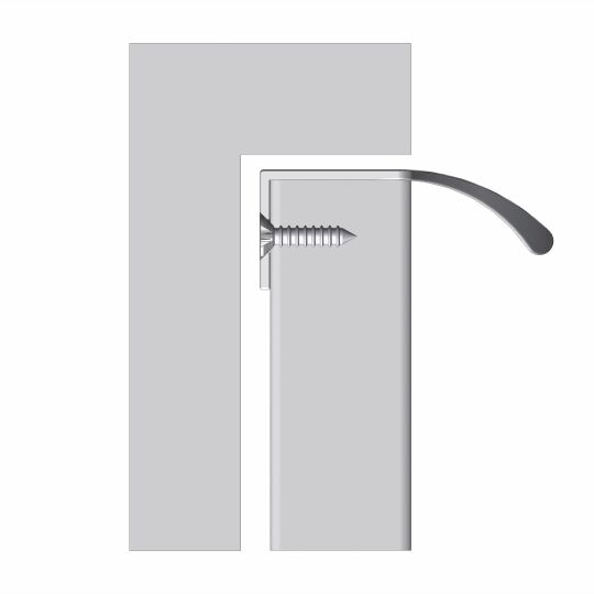 Profiel Jazz RVS Look