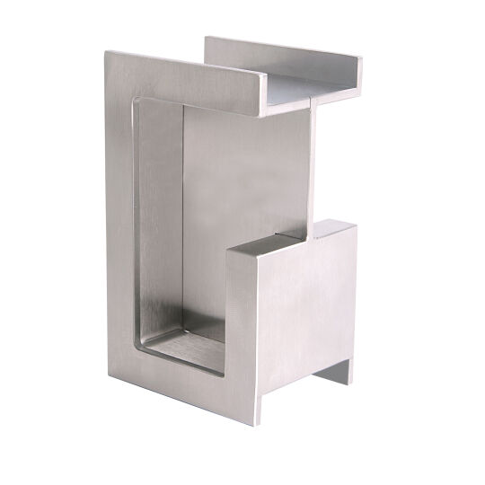 Schuifdeurgreep H-100mm B-60mm D-40mm RVS