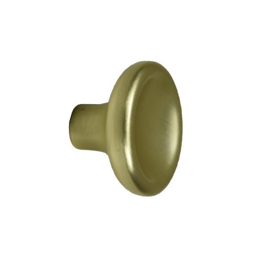 Vulcan knop Ø 35mm H-21mm mat messing